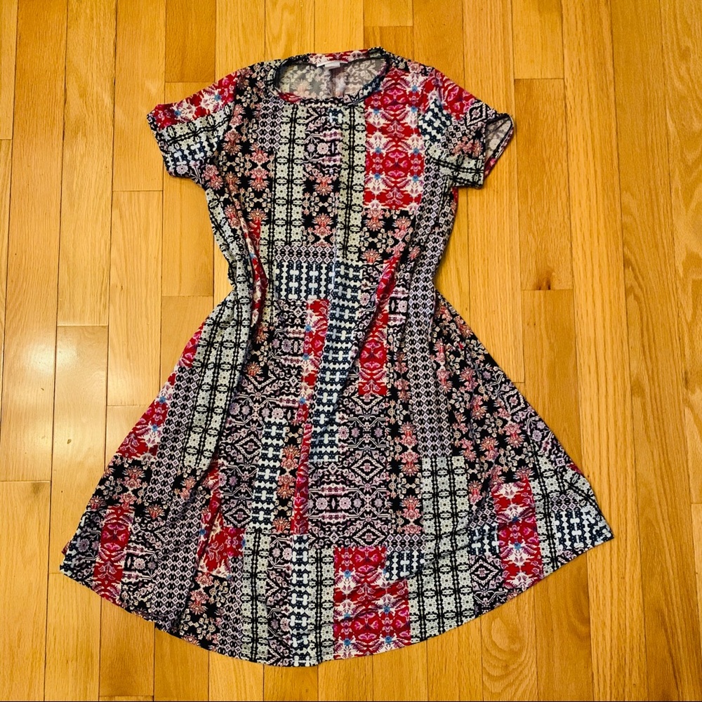 Honey & Lace High Neck Dress